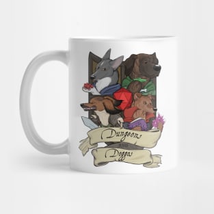 DnDoggos Emblem Full Color Mug